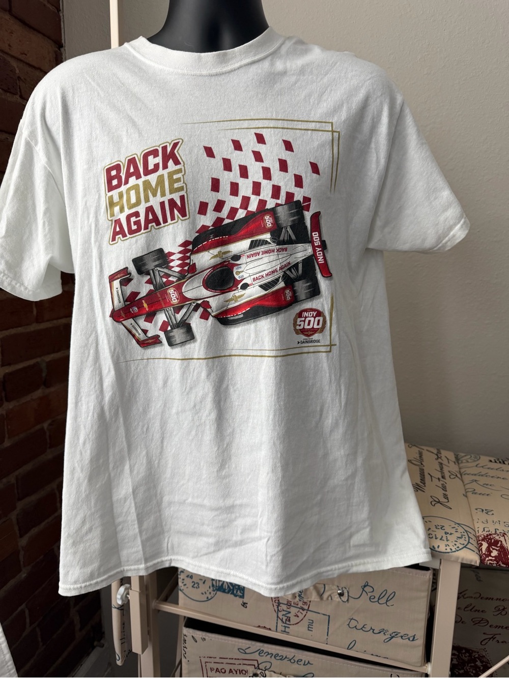 T-shirt with printed graphic